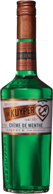 19,95 € Kostenloser Versand | Cremelikör De Kuyper Crème de Menthe Green Niederlande Flasche 70 cl