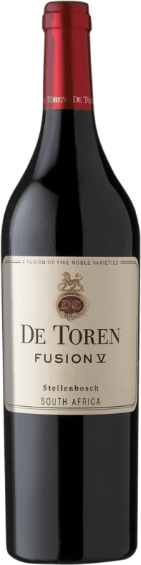 91,95 € Free Shipping | Red wine De Toren Fusion V I.G. Stellenbosch Stellenbosch South Africa Merlot, Cabernet Sauvignon, Cabernet Franc, Malbec, Petit Verdot Magnum Bottle 1,5 L