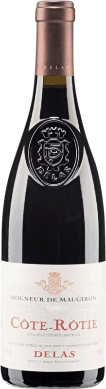 129,95 € Free Shipping | Red Wine Delas Frères Seigneur de Maugiron A.O.C. Côte-Rôtie Rhône France Syrah — Shiraz Bottle 75 cl