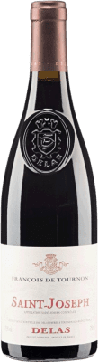 74,95 € Envío gratis | Vino tinto Delas Frères François de Tournon A.O.C. Saint-Joseph Rhône Francia Syrah Botella 75 cl