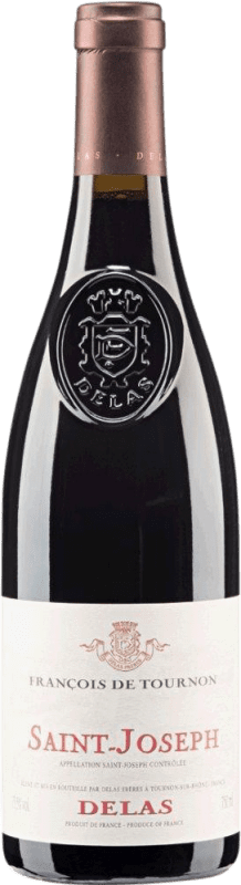 68,95 € Free Shipping | Red wine Delas Frères François de Tournon A.O.C. Saint-Joseph Rhône France Syrah Bottle 75 cl