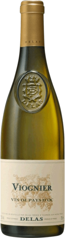 13,95 € 送料無料 | 白ワイン Delas Frères I.G.P. Vin de Pays d'Oc ボルドー フランス Viognier ボトル 75 cl