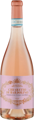 7,95 € Envio grátis | Vinho Rosé Delibori Authentique Chiaretto Rosé D.O.C. Bardolino Itália Nebbiolo, Corvina 75 cl
