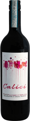 8,95 € Бесплатная доставка | Красное вино Di Camillo Calici D.O.C. Montepulciano d'Abruzzo Абруцци Италия Montepulciano бутылка 75 cl