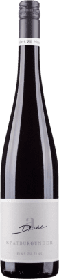10,95 € Envio grátis | Vinho tinto Diehl Eins zu Eins Seco Q.b.A. Pfälz Pfälz Alemanha Pinot Preto Garrafa 75 cl