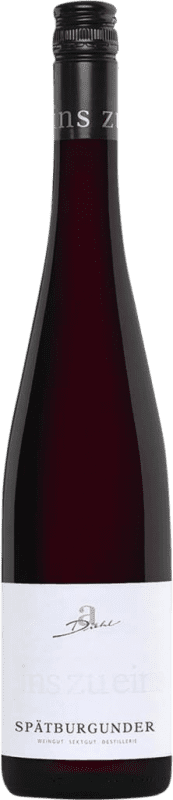 10,95 € 免费送货 | 红酒 Diehl Eins zu Eins 干 Q.b.A. Pfälz 普法尔茨 德国 Pinot Black 瓶子 75 cl