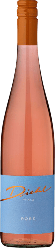 11,95 € Envio grátis | Vinho rosé Diehl Rosé Q.b.A. Pfälz Pfälz Alemanha Pinot Preto Garrafa 75 cl