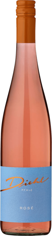 11,95 € Envío gratis | Vino rosado Diehl Rosé Q.b.A. Pfälz Pfälz Alemania Pinot Negro Botella 75 cl