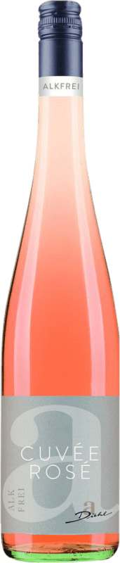 17,95 € Envio grátis | Vinho rosé Diehl Cuvée Rosé Q.b.A. Rheingau Rheingau Alemanha Pinot Preto Garrafa 75 cl Sem Álcool