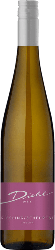 13,95 € Бесплатная доставка | Белое вино Diehl Cuvée Q.b.A. Pfälz Пфальце Германия Nebbiolo — Неббиоло, Riesling — Рислинг Бутылка 75 cl