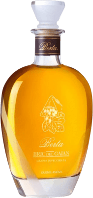 195,95 € Envio grátis | Aguardente Grappa Berta Bric del Gaian D.O.C. Piedmont Piemonte Itália Garrafa 70 cl