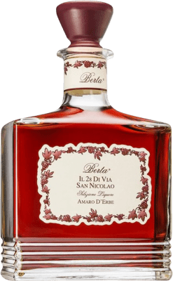 54,95 € Envío gratis | Aperitivo Bitter Berta Il 28 Di Via San Nicolao Amaro d'Erbe Piemonte Italia Botella 70 cl