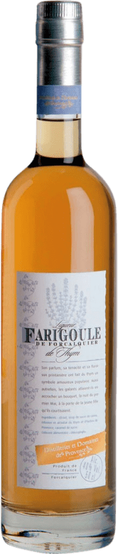 29,95 € Spedizione Gratuita | Liquori Domaines de Provence Farigoule Liqueur de Thym Provenza Francia Bottiglia Medium 50 cl