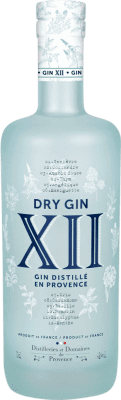 52,95 € 免费送货 | 金酒 Domaines de Provence XII Gin 普罗旺斯 法国 瓶子 70 cl