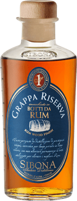 Aguardente Grappa Sibona Botti da Rum Reserva 50 cl