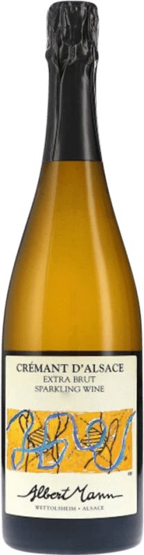 28,95 € 免费送货 | 白起泡酒 Albert Mann 额外的香味 A.O.C. Crémant d'Alsace 阿尔萨斯 法国 Pinot White, Pinot Auxerrois 瓶子 75 cl