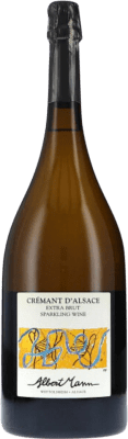 85,95 € Envío gratis | Espumoso blanco Albert Mann Extra Brut A.O.C. Crémant d'Alsace Alsace Francia Pinot Blanco, Pinot Auxerrois Botella Magnum 1,5 L