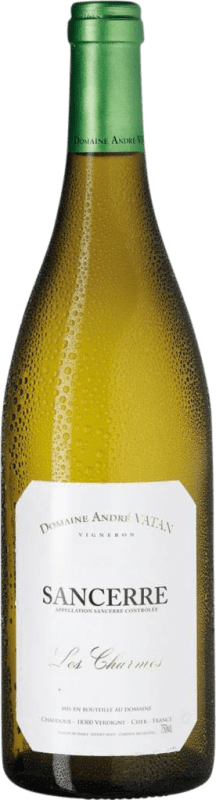 19,95 € Envoi gratuit | Vin Blanc Domaine André Vatan. Les Charmes A.O.C. Sancerre Loire France Sauvignon Bouteille 75 cl