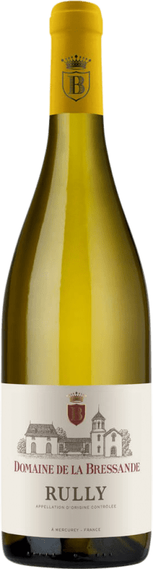 41,95 € Envío gratis | Vino blanco Domaine de la Bressande A.O.C. Rully Borgoña Francia Chardonnay Botella 75 cl
