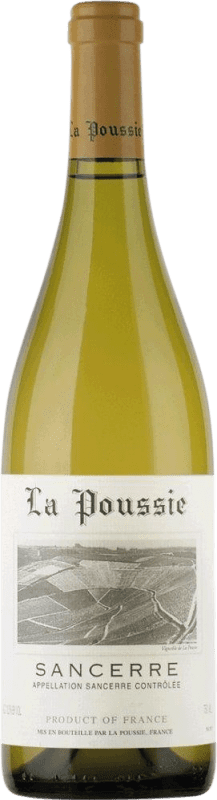 98,95 € 免费送货 | 白酒 Domaine de la Poussie Blanc A.O.C. Sancerre 卢瓦尔河 法国 Sauvignon White 瓶子 Magnum 1,5 L