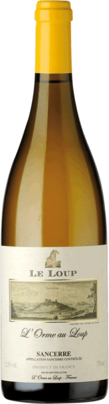 38,95 € Бесплатная доставка | Белое вино Domaine de la Poussie Le Loup Blanc A.O.C. Sancerre Луара Франция Sauvignon White бутылка 75 cl