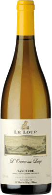 21,95 € Бесплатная доставка | Белое вино Domaine de la Poussie Blanc le Loup A.O.C. Sancerre Луара Франция Sauvignon White Половина бутылки 37 cl