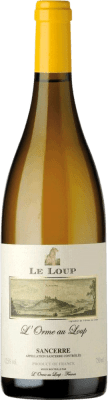 22,95 € Бесплатная доставка | Белое вино Domaine de la Poussie Le Loup A.O.C. Sancerre Луара Франция Sauvignon — Совиньон Полубутылка 37 cl