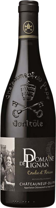 122,95 € 送料無料 | 白ワイン Domaine de Pignan C&F Cuvée レセルバ A.O.C. Châteauneuf-du-Pape ローヌ フランス Syrah — シラー, Garnacha — グルナッシュ, Mourvèdre — ムールヴェードル 75 cl