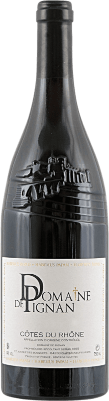39,95 € 送料無料 | 赤ワイン Domaine de Pignan A.O.C. Côtes du Rhône ローヌ フランス Garnacha — グルナッシュ, Nebbiolo — ネッビオーロ 75 cl