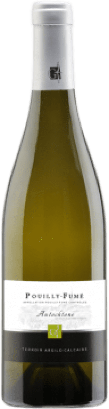 22,95 € Бесплатная доставка | Белое вино Gérard Fiou A.O.C. Pouilly-Fumé Луара Франция Sauvignon White бутылка 75 cl