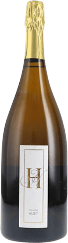 86,95 € Envío gratis | Espumoso blanco Domaine Huet Pétillant Brut A.O.C. Vouvray Loire Francia Chenin Blanco Botella Magnum 1,5 L