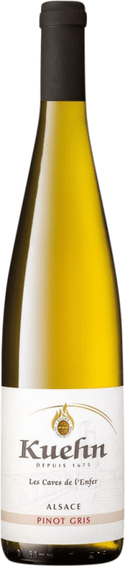 17,95 € Бесплатная доставка | Белое вино Domaine Kuehn A.O.C. Alsace Эльзас Франция Pinot Grey бутылка 75 cl