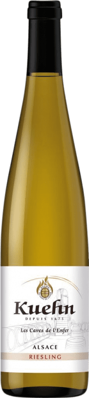 9,95 € 免费送货 | 白酒 Domaine Kuehn A.O.C. Alsace 阿尔萨斯 法国 Riesling 瓶子 75 cl