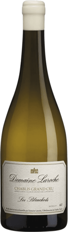 69,95 € 免费送货 | 白酒 Laroche Les Blanchots A.O.C. Chablis Grand Cru 勃艮第 法国 Chardonnay 瓶子 75 cl