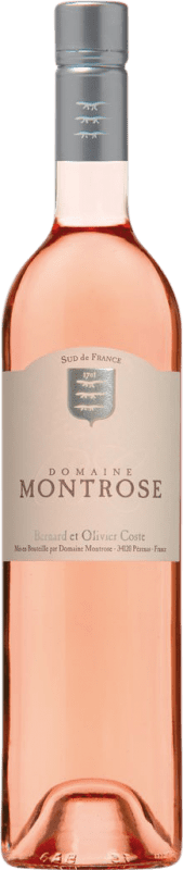 16,95 € Бесплатная доставка | Розовое вино Domaine Montrose Rosé I.G.P. Côtes de Thongue Франция Syrah, Grenache, Cabernet Sauvignon бутылка 75 cl