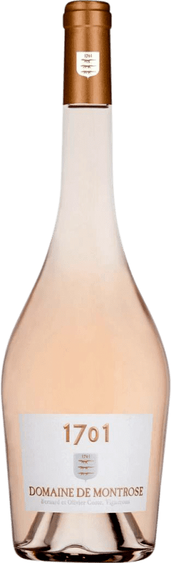 29,95 € Envoi gratuit | Vin Rosé Domaine Montrose 1701 Rosé France Syrah, Garnacha — Grenache, Roussanne Bouteille 75 cl