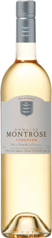 9,95 € Envio grátis | Vinho branco Domaine Montrose França Viognier Garrafa 75 cl Sem Álcool