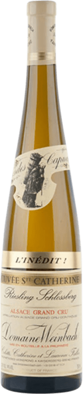 114,95 € Kostenloser Versand | Weißwein Weinbach Schlossberg Grand Cru Cuvée Sainte Catherine Linedit A.O.C. Alsace Elsass Frankreich Riesling Flasche 75 cl