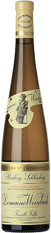 224,95 € Kostenloser Versand | Weißwein Weinbach Schlossberg Grand Cru Cuvée Sainte Catherine Linedit A.O.C. Alsace Elsass Frankreich Riesling Magnum-Flasche 1,5 L