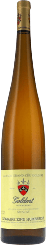 147,95 € Envio grátis | Vinho branco Zind Humbrecht Goldert Grand Cru A.O.C. Alsace Alsácia França Mascate Garrafa Magnum 1,5 L