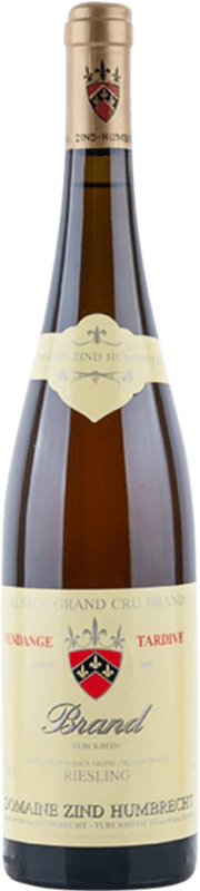 94,95 € Envio grátis | Vinho branco Zind Humbrecht Brand Grand Cru Vendanges Tardives A.O.C. Alsace Alsácia França Riesling Garrafa 75 cl