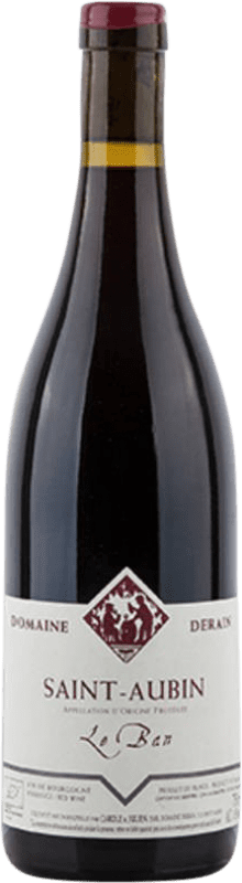 53,95 € 免费送货 | 红酒 Dominique Derain Le Ban Rouge A.O.C. Saint-Aubin 勃艮第 法国 Pinot Black 瓶子 75 cl