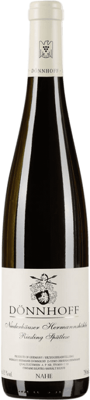 56,95 € Spedizione Gratuita | Vino Bianco Hermann Dönnhoff Niederhäuser Hermannshöhle Spätlese — VT Vendemmia Tardiva Q.b.A. Nahe Nahe Germania Riesling Bottiglia 75 cl