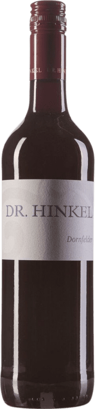 8,95 € Бесплатная доставка | Красное вино Dr. Hinkel Framersheimer Zechberg сухой Q.b.A. Rheinhessen Rheinhessen Германия Dornfelder бутылка 75 cl