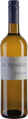 9,95 € Spedizione Gratuita | Vino Bianco Dr. Hinkel Halbtrocken — Semisecco Q.b.A. Rheinhessen Rheinhessen Germania Pinot Grigio Bottiglia 75 cl