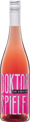 10,95 € 送料無料 | ロゼワイン Dr. Koehler Doktorspiele ドライ Q.b.A. Rheinhessen Rheinhessen ドイツ Merlot, Cabernet Sauvignon, Pinot Black ボトル 75 cl