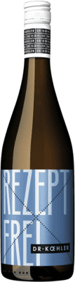 14,95 € 送料無料 | 白スパークリングワイン Dr. Koehler Rezeptfrei ドライ Q.b.A. Rheinhessen Rheinhessen ドイツ ボトル 75 cl アルコールなし