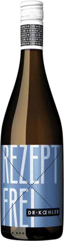 13,95 € 送料無料 | 白スパークリングワイン Dr. Koehler Rezeptfrei ドライ Q.b.A. Rheinhessen Rheinhessen ドイツ ボトル 75 cl アルコールなし