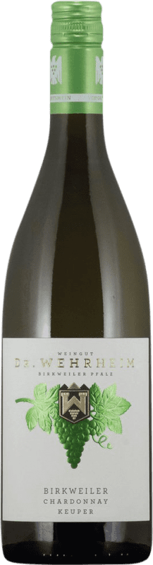 17,95 € Kostenloser Versand | Weißer Sekt Dr. Wehrheim Keuper Trocken Q.b.A. Pfälz Pfälz Deutschland Chardonnay Flasche 75 cl