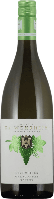 31,95 € Free Shipping | White Sparkling Wine Dr. Wehrheim Keuper Trocken — Dry Q.b.A. Pfälz Pfälz Germany Chardonnay 75 cl